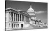 U.S. Capitol, Washington, D.C. - B&W-Carol Highsmith-Stretched Canvas