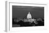 U.S. Capitol, Washington, D.C. Number 2 - B&W-Carol Highsmith-Framed Art Print