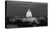 U.S. Capitol, Washington, D.C. Number 2 - B&W-Carol Highsmith-Stretched Canvas