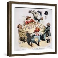 U.S. Cartoon: Businessman-C. Jay Taylor-Framed Giclee Print