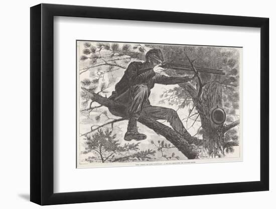 U.S. Civil War Sharpshooter-Winslow Homer-Framed Photographic Print