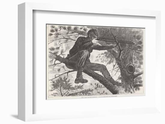 U.S. Civil War Sharpshooter-Winslow Homer-Framed Photographic Print