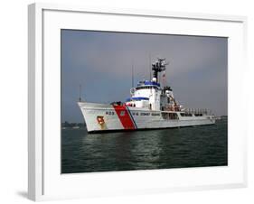 U.S. Coast Guard Cutter Steadfast-Stocktrek Images-Framed Photographic Print