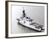 U.S. Coast Guard Cutter Stratton-Stocktrek Images-Framed Photographic Print