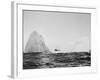 U.S. Coast Guard Patrolling Icebergs-Philip Gendreau-Framed Photographic Print