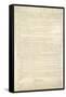 U.S. Constitution Page 2 Art Poster Print-null-Framed Stretched Canvas