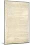 U.S. Constitution Page 2 Art Poster Print-null-Mounted Poster