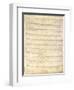 U.S. Constitution Page 3 Plastic Sign-null-Framed Art Print