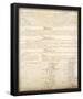U.S. Constitution Page 4 Art Poster Print-null-Framed Poster
