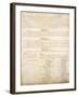 U.S. Constitution Page 4 Plastic Sign-null-Framed Art Print