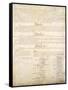 U.S. Constitution Page 4 Plastic Sign-null-Framed Stretched Canvas