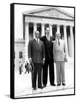 U.S. Court Desegregation Ruling-Associated Press-Framed Stretched Canvas