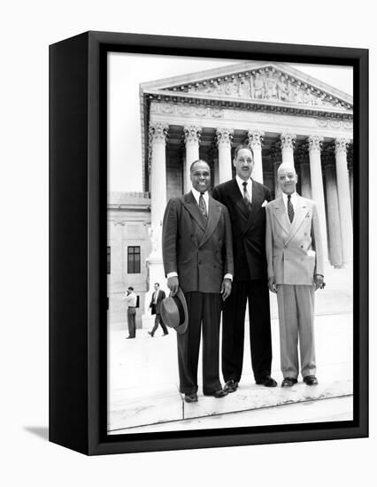 U.S. Court Desegregation Ruling-Associated Press-Framed Stretched Canvas