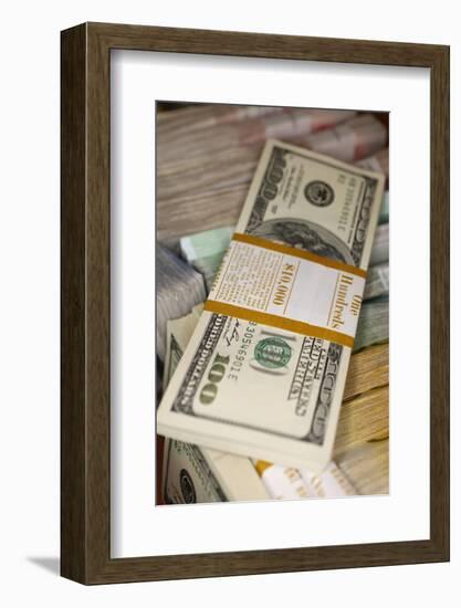 U.S. Dollars, France-Godong-Framed Photographic Print