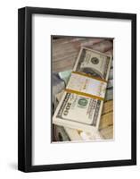 U.S. Dollars, France-Godong-Framed Photographic Print