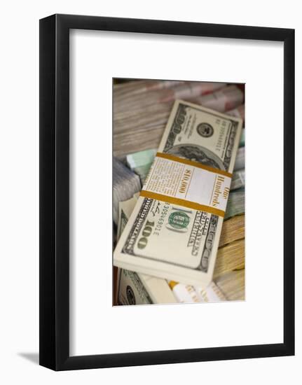 U.S. Dollars, France-Godong-Framed Photographic Print