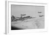 U.S. Far East Air Forces Bomber Command Bomb North Korean Enemy Supply Centers-null-Framed Photo