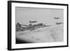 U.S. Far East Air Forces Bomber Command Bomb North Korean Enemy Supply Centers-null-Framed Photo