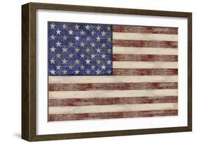 U.S. Flag-Sparx Studio-Framed Art Print