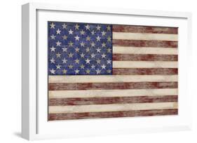 U.S. Flag-Sparx Studio-Framed Art Print