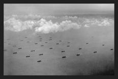 Convoy at Sea-U.S. Gov'T Navy-Stretched Canvas