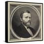 U S Grant, President of the United States-null-Framed Stretched Canvas