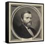 U S Grant, President of the United States-null-Framed Stretched Canvas