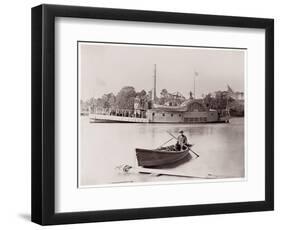 U.S. Gunboat, 1861-65-Timothy O'Sullivan-Framed Premium Giclee Print