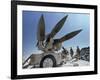 U.S. Hawk Anti-Air Craft Missiles-Endicher-Framed Photographic Print