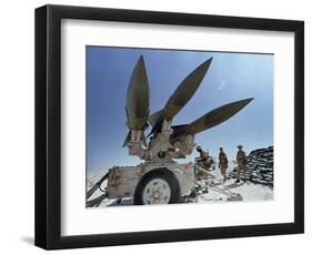 U.S. Hawk Anti-Air Craft Missiles-Endicher-Framed Photographic Print