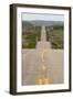 U.S. Highway 85 Through Rolling Prairie in South Dakota-Paul Souders-Framed Photographic Print