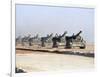 U.S. Howitzers-Dejong-Framed Photographic Print