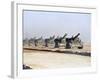 U.S. Howitzers-Dejong-Framed Photographic Print