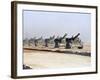 U.S. Howitzers-Dejong-Framed Photographic Print