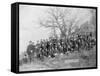 U.S. Infantry Resting Near Fort Meade-null-Framed Stretched Canvas