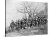 U.S. Infantry Resting Near Fort Meade-null-Stretched Canvas