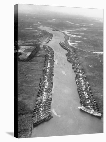 U.S. Liberty Ships-Tony Linck-Stretched Canvas