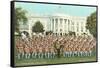 U.S. Marine Band at White House-null-Framed Stretched Canvas