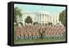 U.S. Marine Band at White House-null-Framed Stretched Canvas