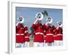 U.S. Marine Corps Drum And Bugle Corps Performing-Stocktrek Images-Framed Photographic Print