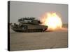 U.S. Marine Corps Personnel Fire Their M1A1 Main Battle Tank Gun-Stocktrek Images-Stretched Canvas