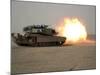 U.S. Marine Corps Personnel Fire Their M1A1 Main Battle Tank Gun-Stocktrek Images-Mounted Photographic Print