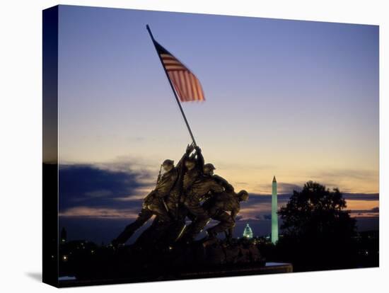 U.S. Marine Corps War Memorial Arlington National Cemetery Arlington Virginia, USA-null-Stretched Canvas