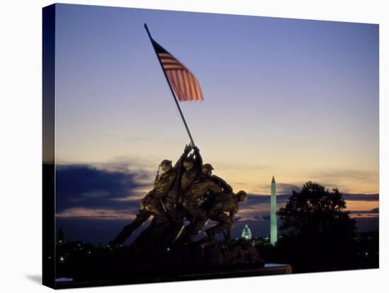 U.S. Marine Corps War Memorial Arlington National Cemetery Arlington Virginia, USA-null-Stretched Canvas