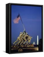 U.S. Marine Corps War Memorial Arlington National Cemetery Arlington Virginia, USA-null-Framed Stretched Canvas