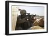 U.S. Marine Mans a Security Post During a Mission in Afghanistan-null-Framed Photographic Print