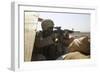 U.S. Marine Mans a Security Post During a Mission in Afghanistan-null-Framed Photographic Print