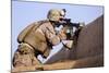 U.S. Marine Provides Security During a Patrol in Afghanistan-null-Mounted Photographic Print