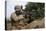 U.S. Marine Provides Security with an M249 Squad Automatic Weapon-null-Stretched Canvas