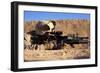 U.S. Marine Scans for Threats During a Firefight in Afghanistan-null-Framed Photographic Print